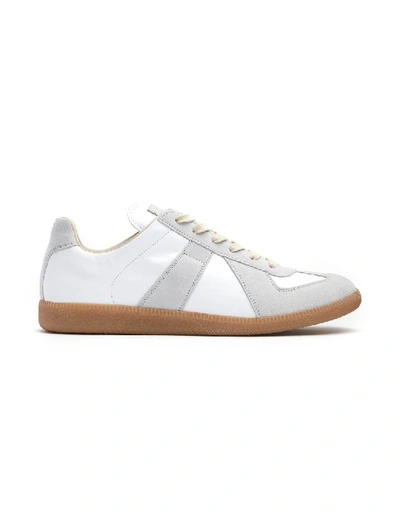 Shop Maison Margiela White Replica Sneakers