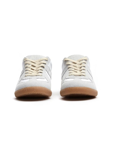 Shop Maison Margiela White Replica Sneakers