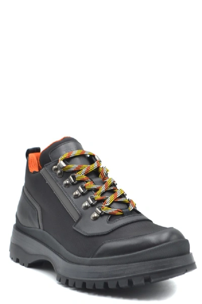 Shop Prada Lace-up Boots In Grey