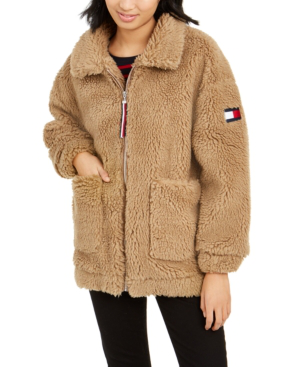 tommy hilfiger sherpa parka