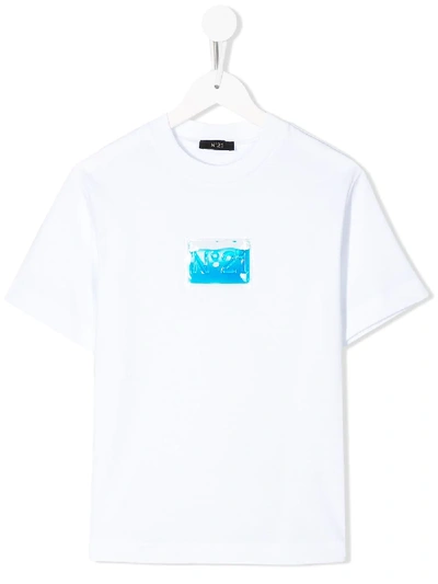 Shop N°21 Gel Capsule T-shirt In White