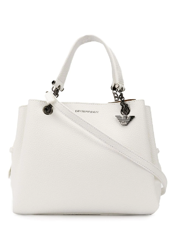 armani bag white