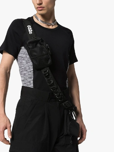 geur Aardappelen Revolutionair Adidas Originals Adidas X 032c Black Multistrap Cross Body Bag | ModeSens