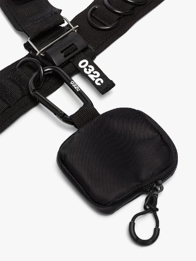 Adidas Originals Adidas X 032c Black Multistrap Cross Body Bag | ModeSens