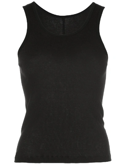 Shop Wardrobe.nyc Release 04 Ribbed Tank Top In Black