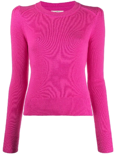 Shop Isabel Marant Étoile Kleely Knitted Jumper In Pink