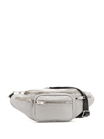 Shop Alexander Wang Attica Mini Belt Bag In Grey