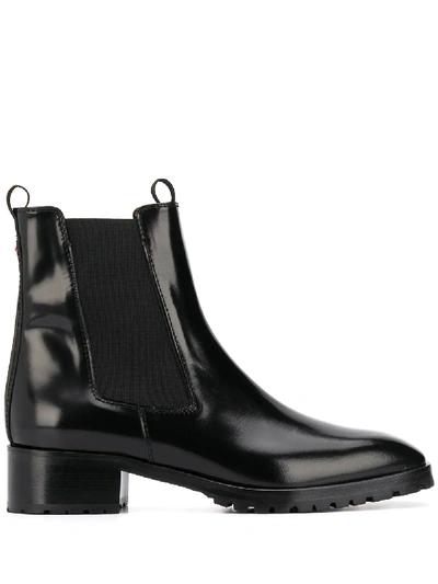 Shop Aeyde Karlo Chelsea Boots In 黑色