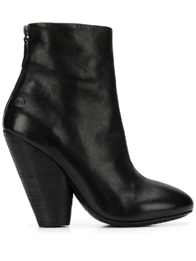 Shop Marsèll Rear-zip Ankle Boots In Black