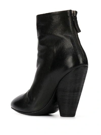 Shop Marsèll Rear-zip Ankle Boots In Black