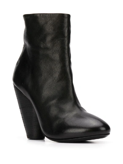 Shop Marsèll Rear-zip Ankle Boots In Black