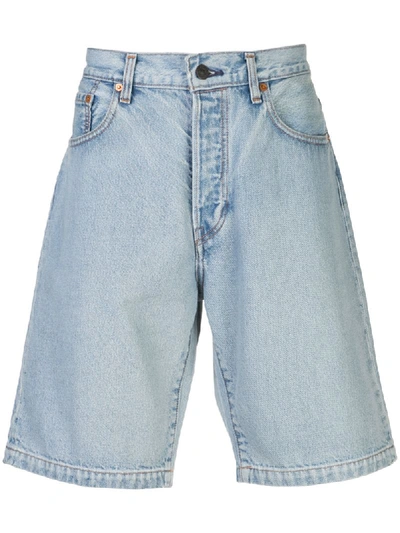 Shop Wardrobe.nyc X Levi's Release 04 Denim Shorts In Blue