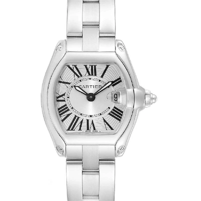 Shop Cartier Roadster Small Model Steel Quartz Ladies Watch W62016v3 In Not Applicable