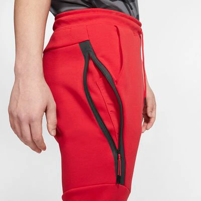 Shop Nike Sportswear Tech Fleece Men's Joggers In Red