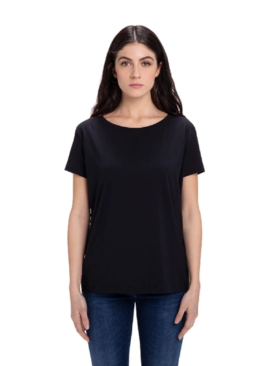 Shop Acne Studios Eldora E Base T-shirt In Black