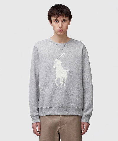 Shop Polo Ralph Lauren Applique Sweatshirt