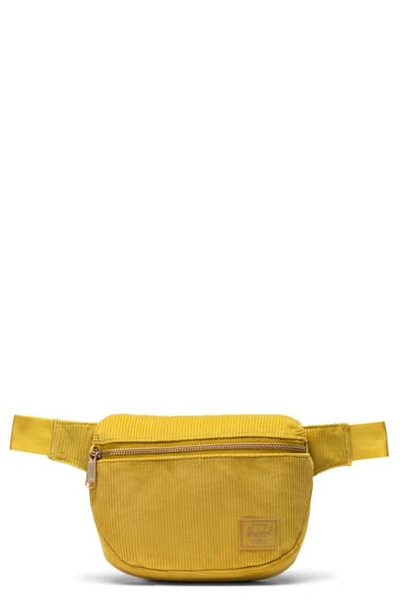 Shop Herschel Supply Co Fifteen Belt Bag In Golden Palm