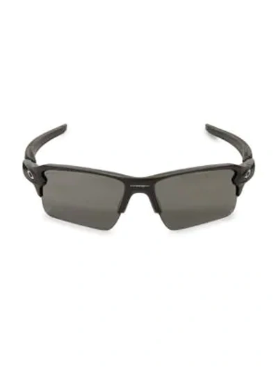 Shop Oakley Oakland Raiders 59mm Flak Sunglasses In Black