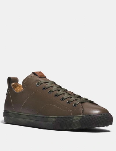 Shop Coach C121 Low Top Sneaker - Men's In Fatigue