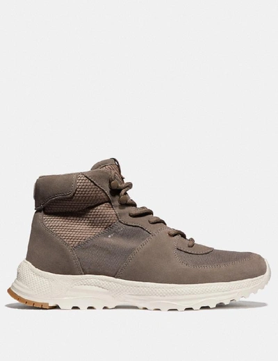 Shop Coach C250 Hiker Boot In Dirty Grey Multi