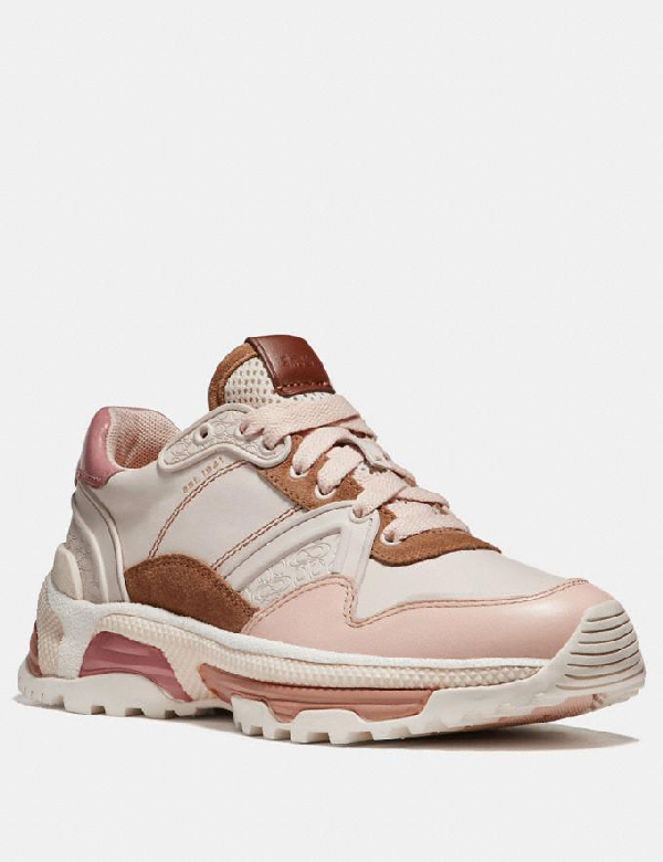 coach sneakers pink