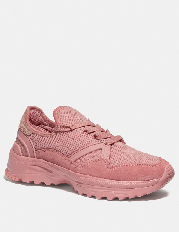 coach sneakers pink