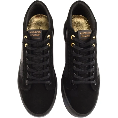 Shop Android Homme Propulsion Mid Trainers Black