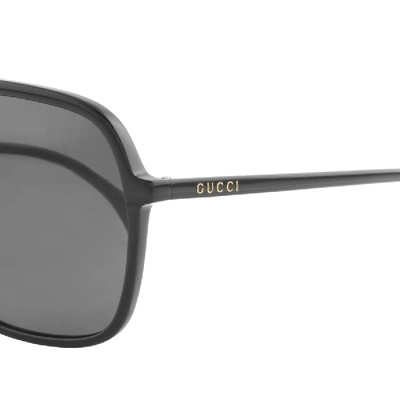 Shop Gucci Gg0545s Acetate Sunglasses Black
