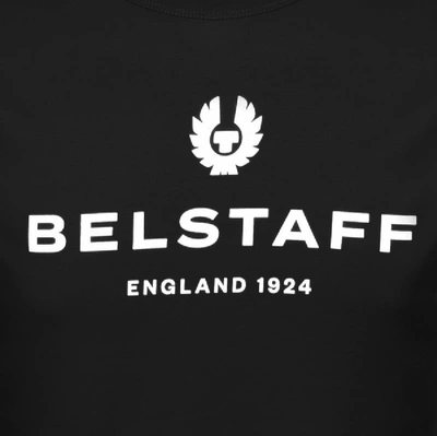 Shop Belstaff 1924 Logo T Shirt Black