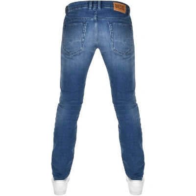 Diesel Men's Sleenker-x Medium-wash Skinny Jeans In Denim | ModeSens