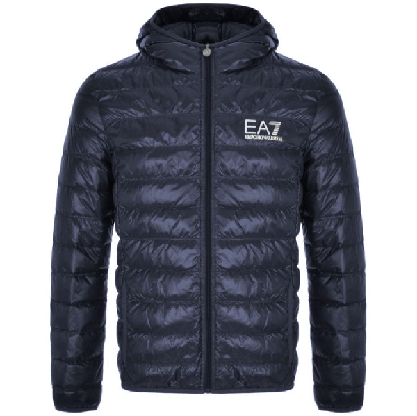 ea7 coat blue