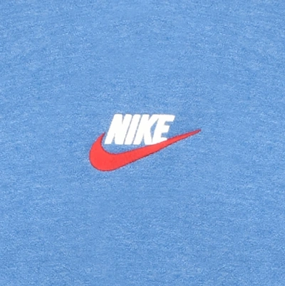 Shop Nike Crew Neck Heritage Sweatshirt Blue