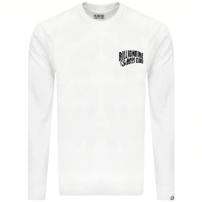 Shop Billionaire Boys Club Long Sleeved T Shirt White