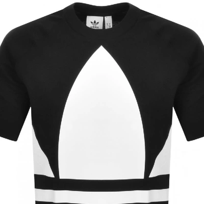 Shop Adidas Originals Trefoil T Shirt Black