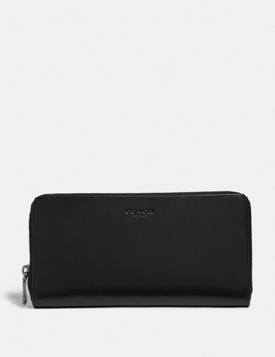 Shop Coach Travel Wallet - Men's In Black