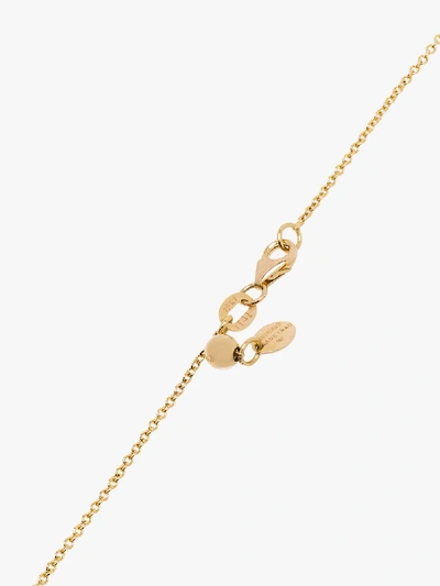 Shop Jade Trau 18k Yellow Gold Penelope Diamond Pendant Necklace In Metallic