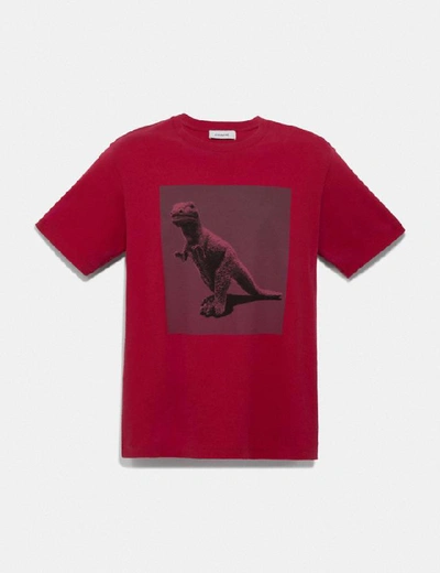 Shop Coach Rexy By Sui Jianguo T-shirt - Men's In Red