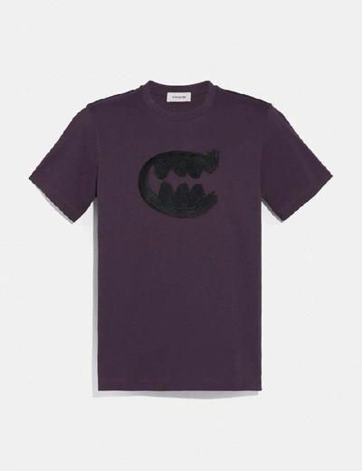 Shop Coach Rexy By Guang Yu T-shirt - Men's In Grape