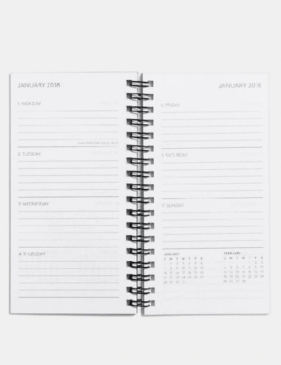 Shop Coach 4x7 Spiral Diary Book Refill In White