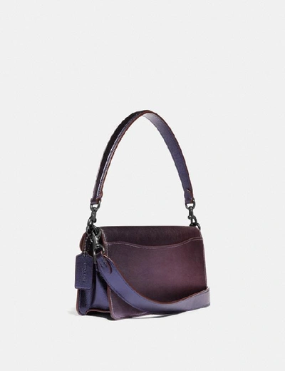 Shop Coach Tabby Shoulder Bag 26 With Ombre In Pewter/multi