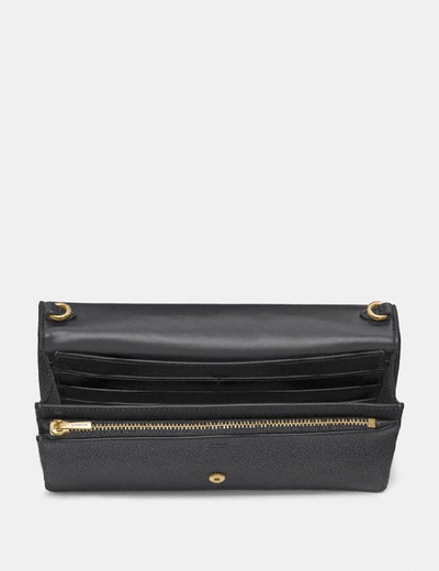 Shop Coach Hayden Foldover Crossbody Clutch - Women's In Li/black