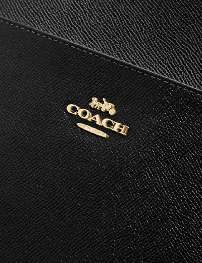 Shop Coach Kitt Messenger Crossbody 26 - Women's In Gold/black