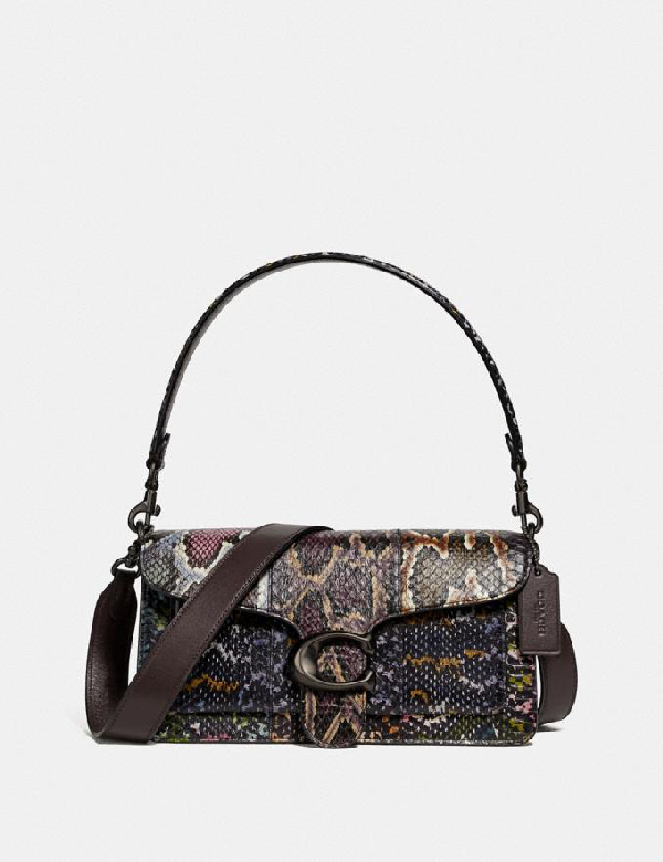 coach snakeskin bag