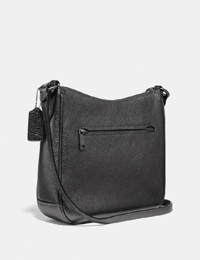 Shop Coach Chaise Crossbody - Women's In Gunmetal/metallic Graphite