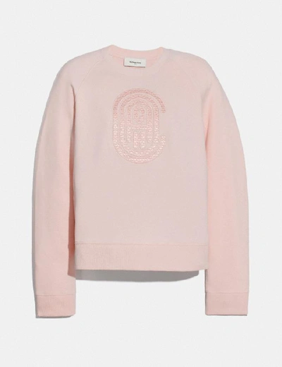 Shop Coach Sweatshirt In Pink