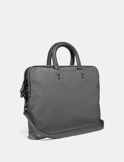 Shop Coach Rogue Slim Brief In Ji/grey