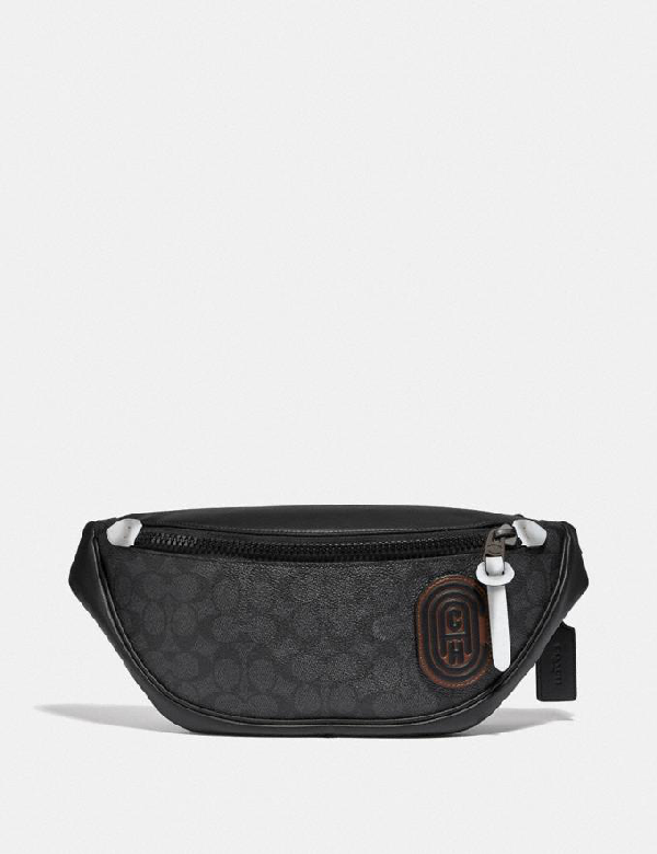 men's coach belt bag