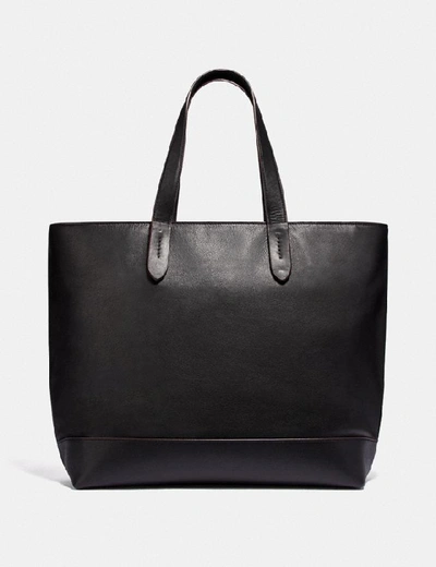 Shop Coach Academy Tote - Men's In Black/black Copper