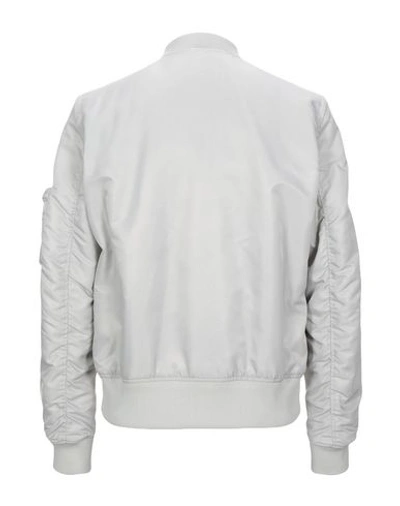 Shop Dondup Jackets In Light Grey