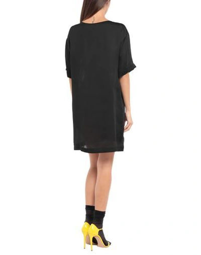 Shop Moschino Woman Mini Dress Black Size 4 Viscose
